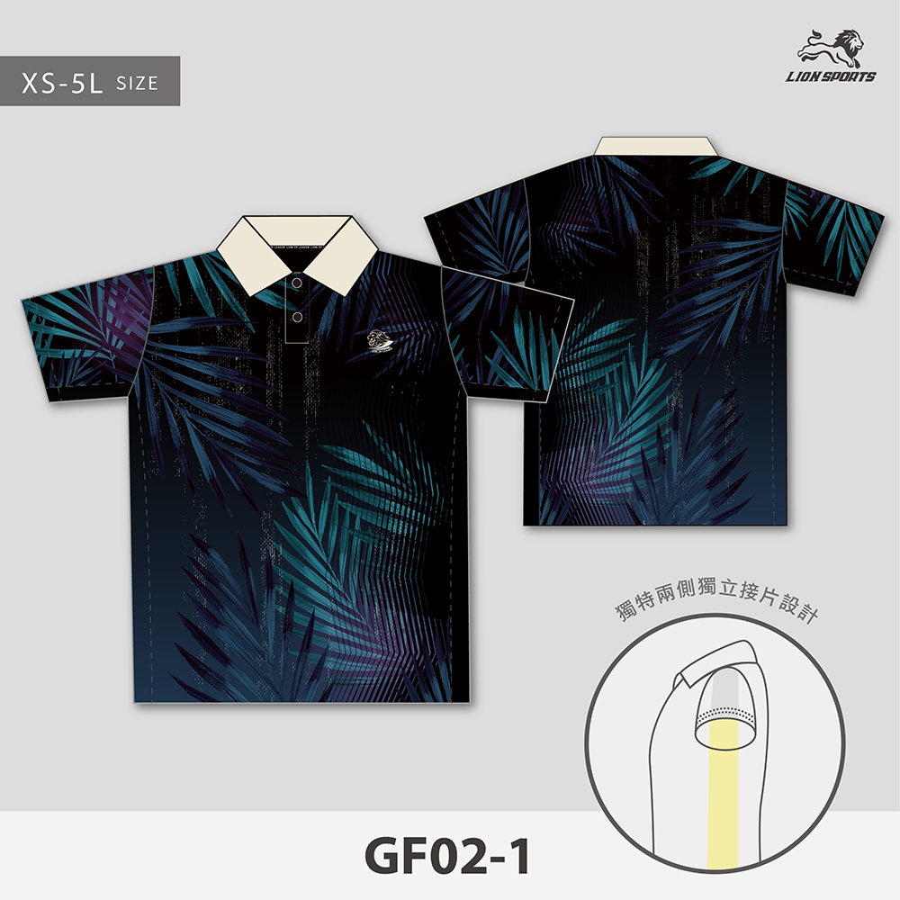 運動POLO衫-GO02